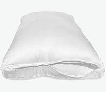 Indulgence by Isotonic Carpenter Dual Layered Comfort Pillow | Extra-Firm Support in two sizes Standard/Queen 20″x28″x6″ and King 20″x36″x6″